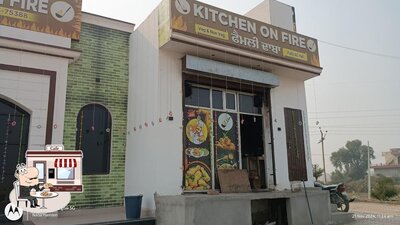 The outside area is an important feature of Kitchen on Fire