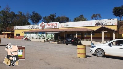 a área exterior é uma característica importante do RESTAURANTE E LANCHONETE PORTEIRA GRILL