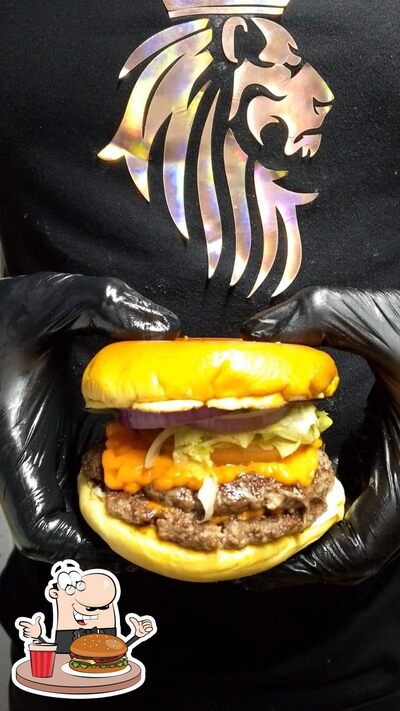 King Lords Burger serve uma gama de opções para os amantes dos hambúrgueres