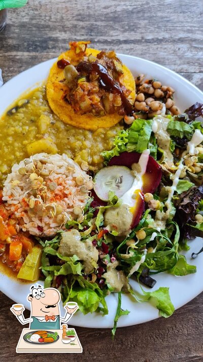 Comida em Siriá Bistro Vegetariano e vegano