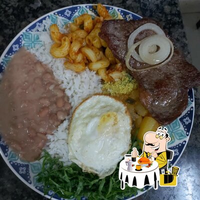 Platos en Café Regional