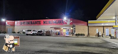 Você pode espairecer no na área externa do Restaurante Murungava