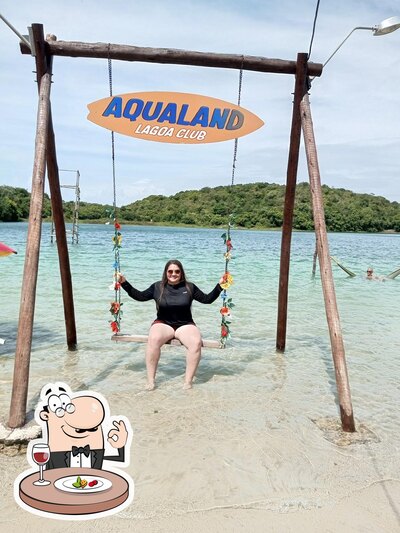 Comida em Aqualand Lagoa Club