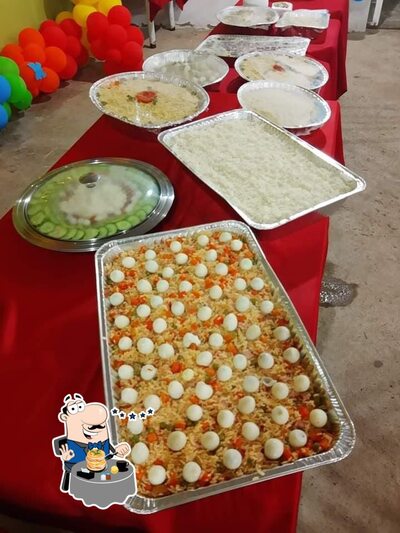 Platos en comida caseira da tete