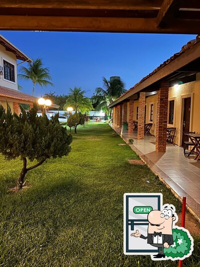 O exterior do Hotel & Pousada Italia Beach | Pousada em Porto das Dunas | Café da Manhã, Piscina, diversão e muito mais!