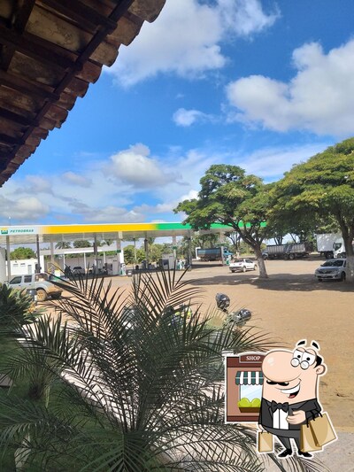 a área exterior é uma característica importante do Posto do Café Recreio