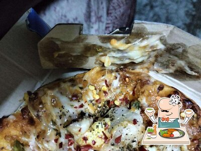 Food at Domino's Pizza