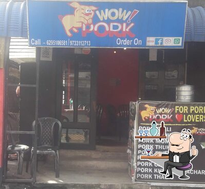 The interior of Wow Pork