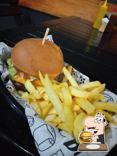 Delicie-se com um hambúrguer no Sabor Real