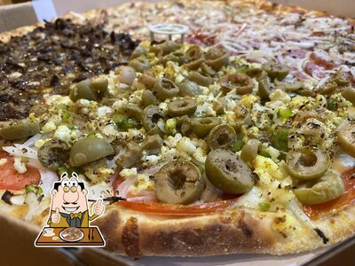 No Chef's Pizzaria Rodizio de Pizzas, Delivery & Petiscos Quintão, você pode provar pizza