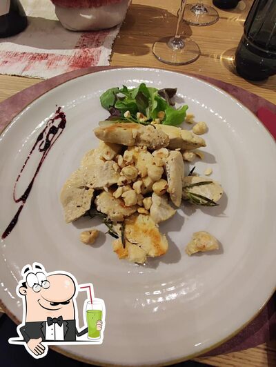 Puoi goderti un drink dal menu