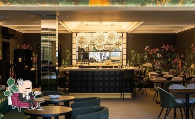 O interior do Nix Bar e Cozinha