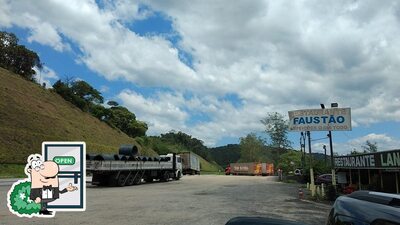 O exterior do Restaurante Faustão