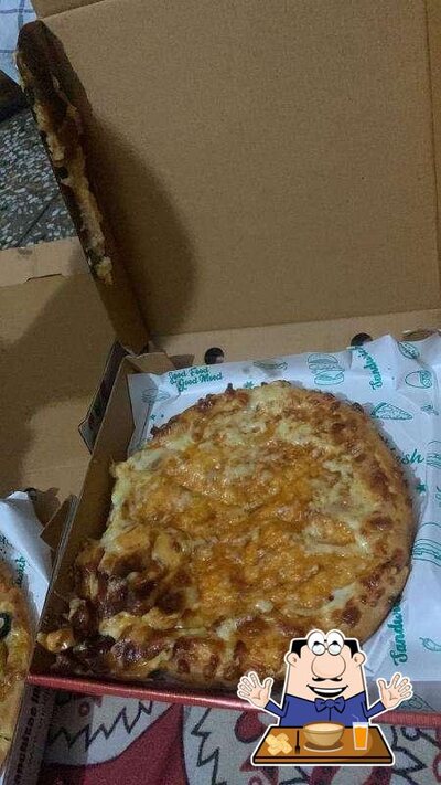 Food at Uncle John's Pizza