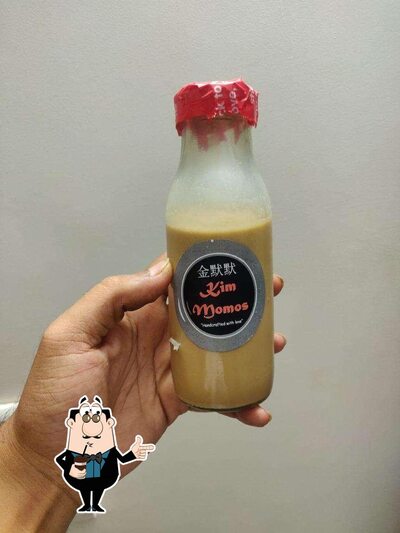 Enjoy a beverage at Kim Momos