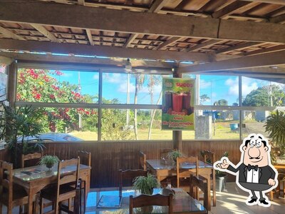 O interior do Casa da Tapioca Jeribucaçu