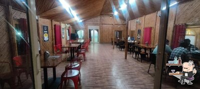 Take a seat at one of the tables at Tourist Rasoi