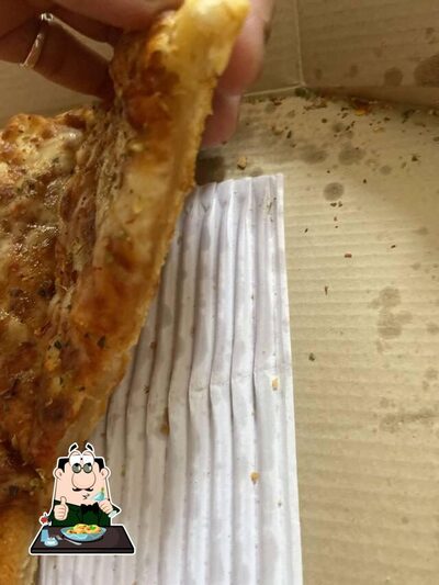 Food at Domino's Pizza