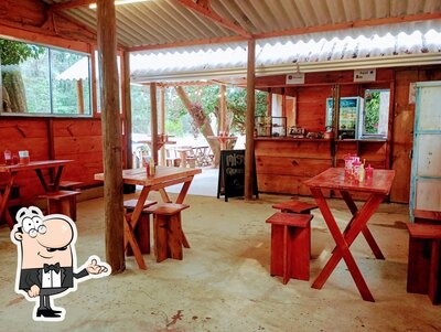 O interior do Quiosque Café