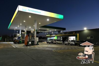 O exterior do Posto Petrobras