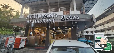 Enjoy the view at the outside area of Achayans bakers & restaurant