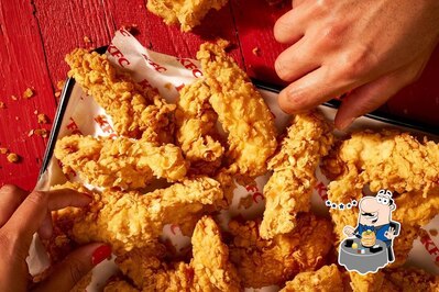 Platos en KFC - FRANGO FRITO