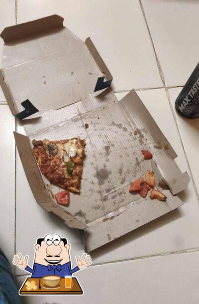 Food at Domino's Pizza