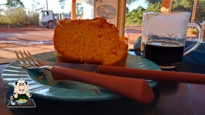 Comida em Lanchonete Viviane e Samuel