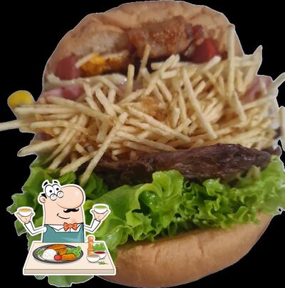 Comida em Pop's Lanches