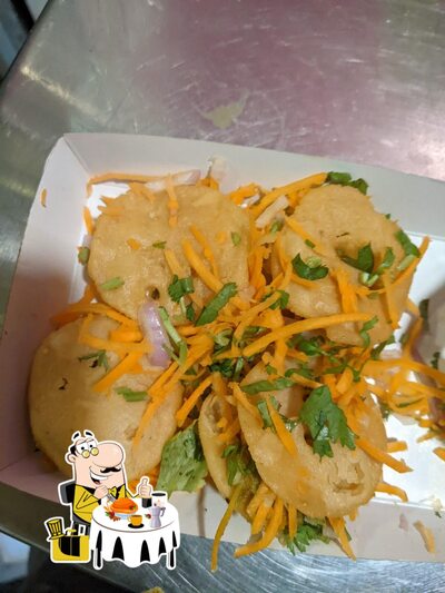 Meals at Pani poori stall