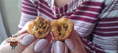 Comida em Mini-Salgados e Churrasco do Brito