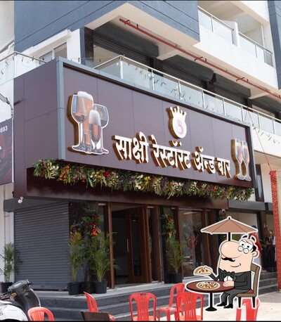 You can get some fresh air outside Sakshi Restaurant And Bar