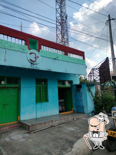 The exterior is an important feature of Main Road Madikonda