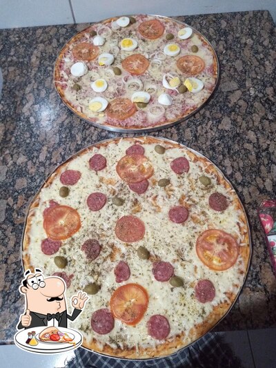 Consiga diferentes tipos de pizza