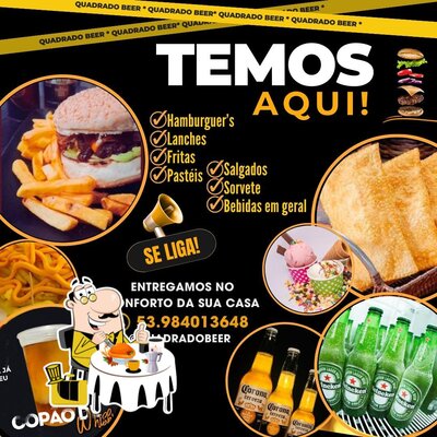 Comida em QUADRADO BEER