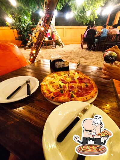 No Wolf Roots Burger e Pizza Iguape, você pode degustar pizza
