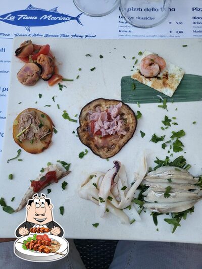 Platti al Ristorante Pizzeria La Tana Marina