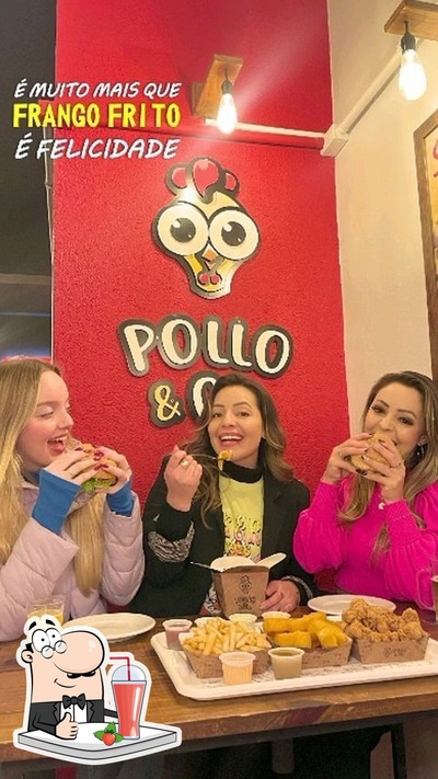 Desfrute de um drinque no Pollo e Cia - Frango Frito e Burger