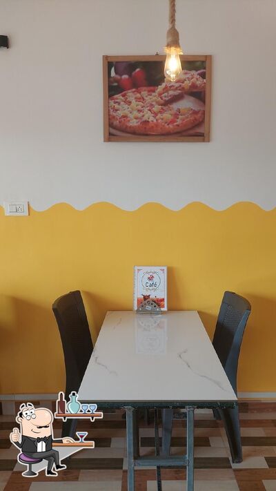 The interior of Shree cafe