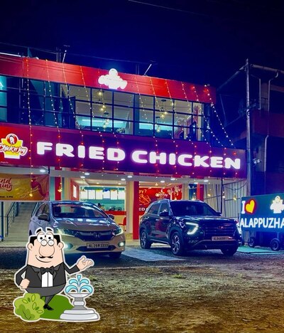 You can get some fresh air at the outside area of Chick N Joy