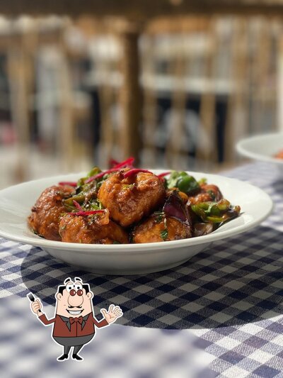 Food at Asian Corner Restaurant