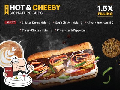 Food at Subway Har Govind Enclave