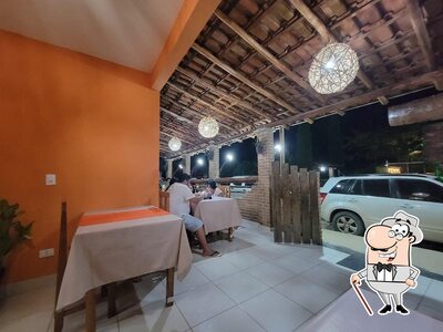 O exterior do Sabor e arte pizzaria
