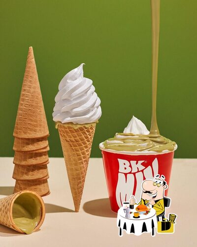 Comida em Burger King