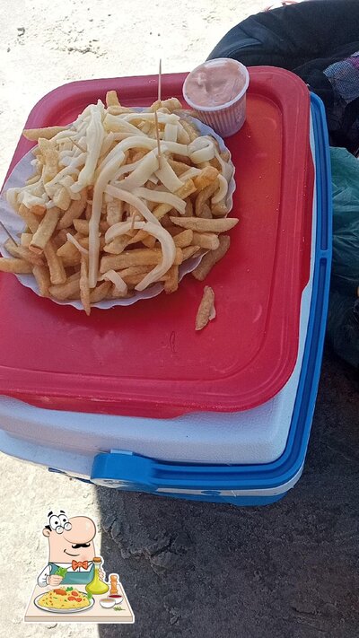 Platos en Quiosque da Morena