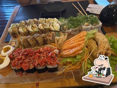 Comida em Shukai Sushi