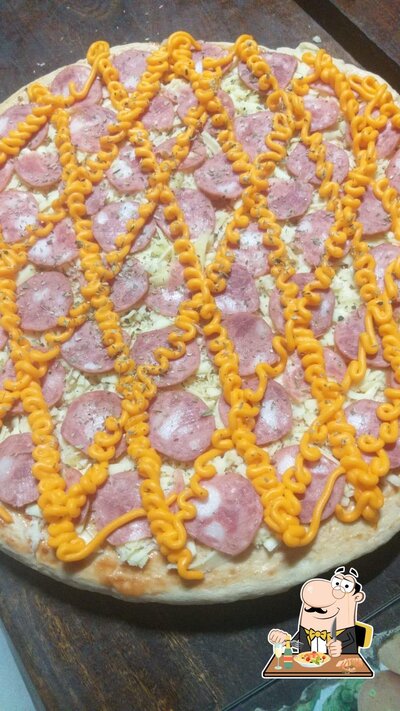Comida em Papadas Pizzas