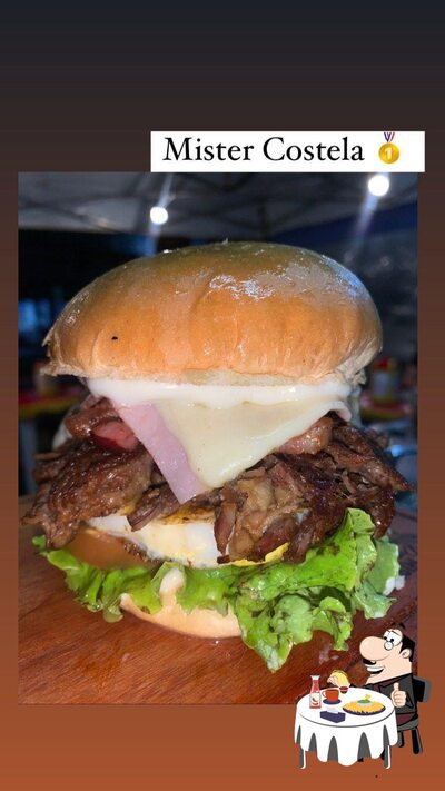 Delicie-se com um hambúrguer no MISTER DOG - FAST FOOD
