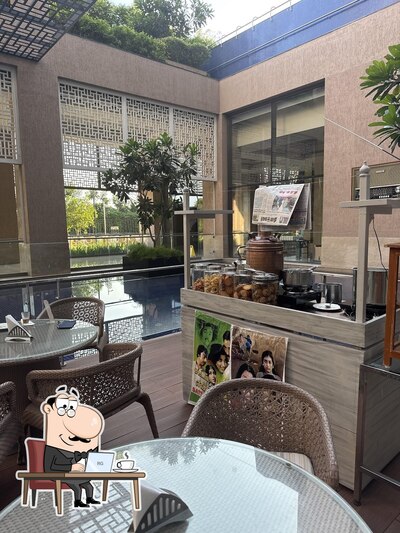 The interior of Bazaar Restaurant