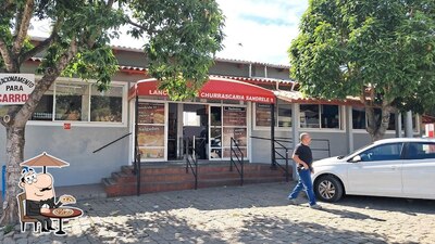 Desfrute da vista da área externa do RESTAURANTE E LANCHONETE SANDRELE 2